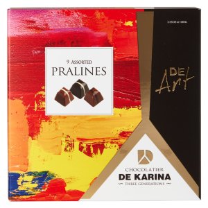 דה קרינה שוקולד פרלין 16 סדרת DE ART