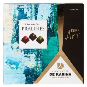 דה קרינה שוקולד פרלין 9 מריר טבעוני סדרת DE ART