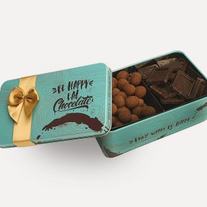 דה קרינה שוקולד מארז דואט כחול